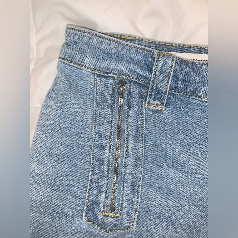 Anthropologie Pilcro Letterpress high waist wide leg jeans women’s size 28 - Picture 12 of 15